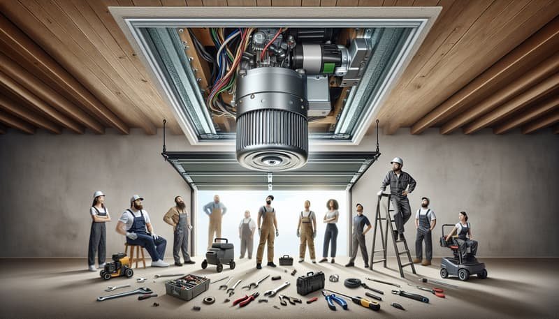 Garage Door Opener Repair in Scituate Center