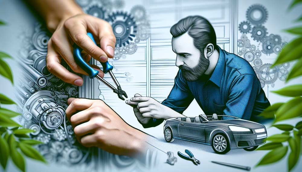 Garage door work in Brookline