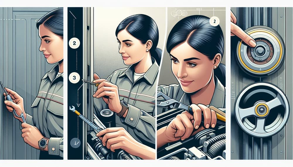 Garage door work in East Weymouth