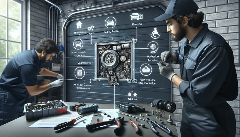 Garage door work in Beachmont