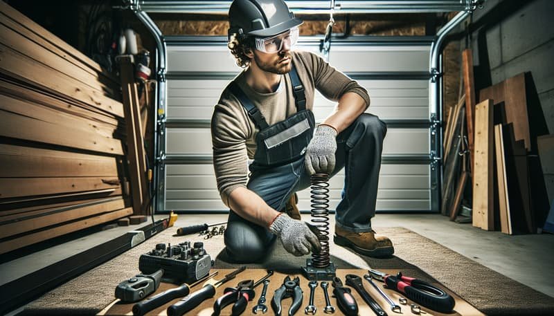 Garage Door Spring Repair in Scituate