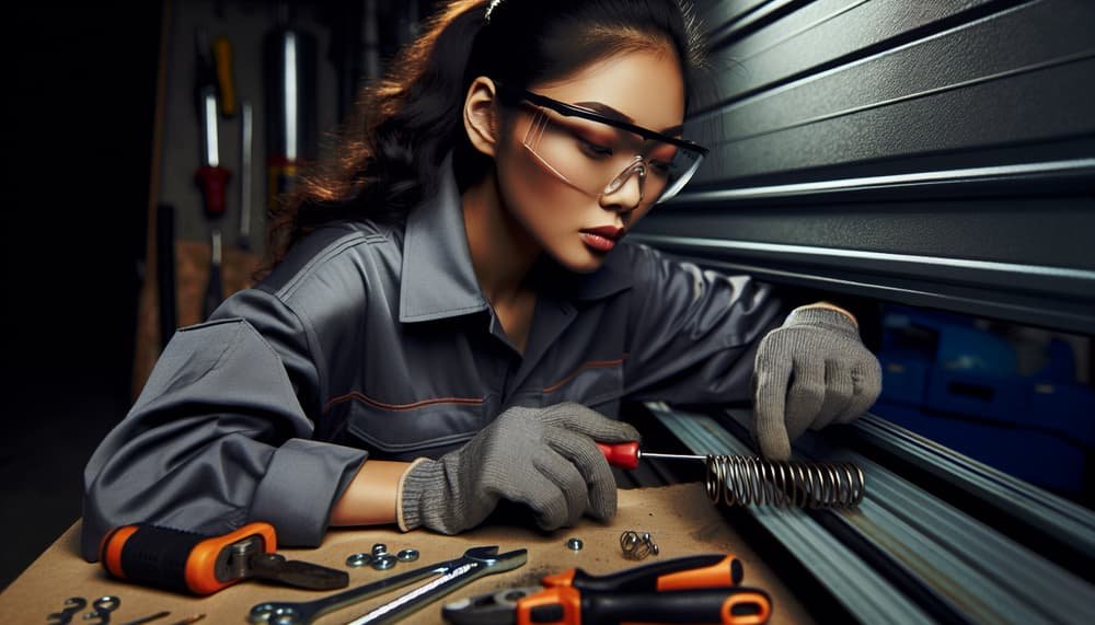 Garage door work in Scituate Center